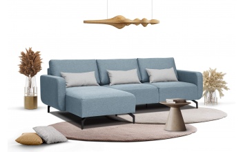 Ecksofa links 3-Sitzer DANNY