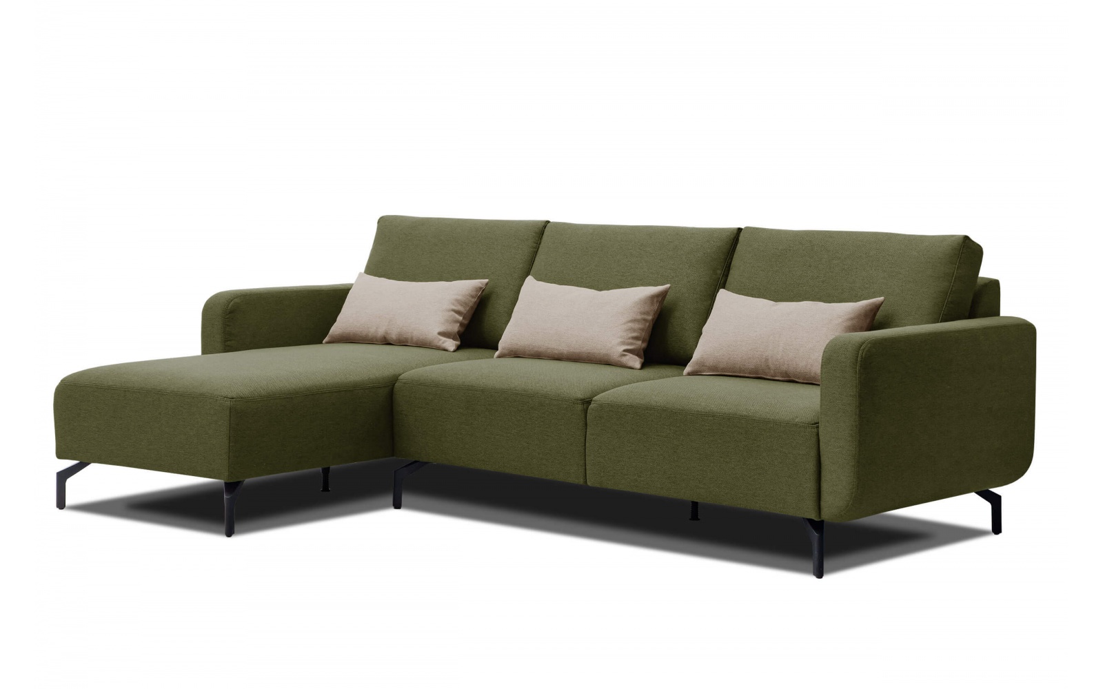 Ecksofa links 3-Sitzer DANNY