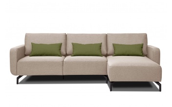 Ecksofa rechts 3-Sitzer DANNY