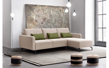 Ecksofa rechts 3-Sitzer DANNY