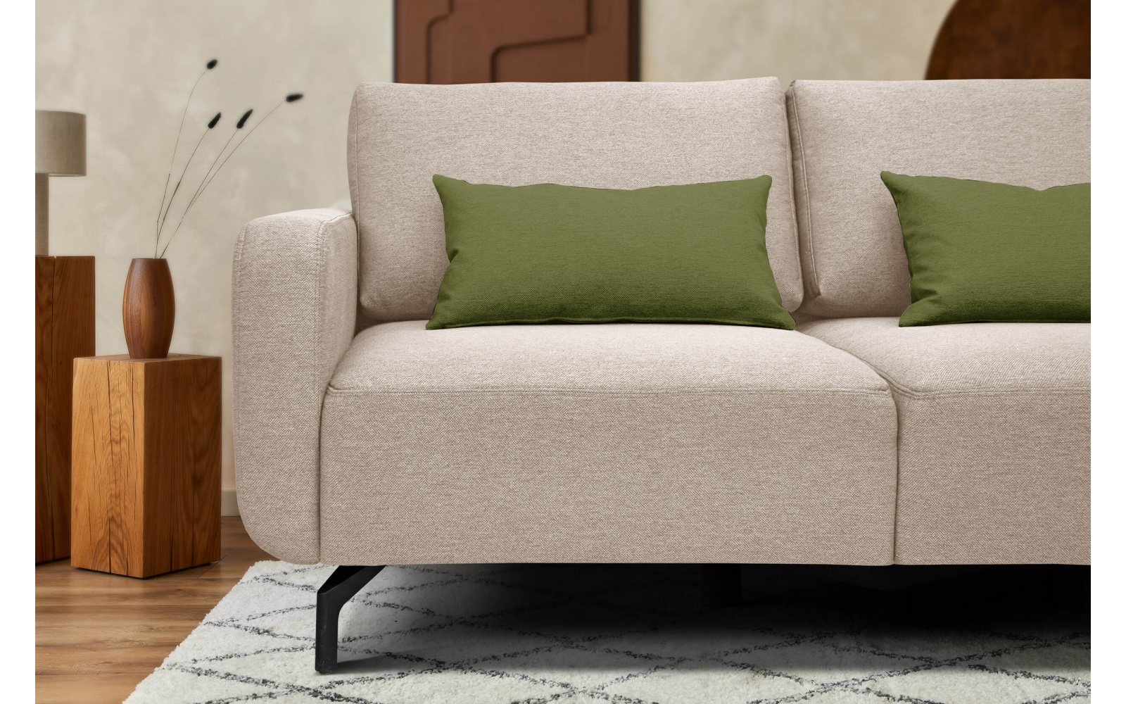 Ecksofa rechts 3-Sitzer DANNY