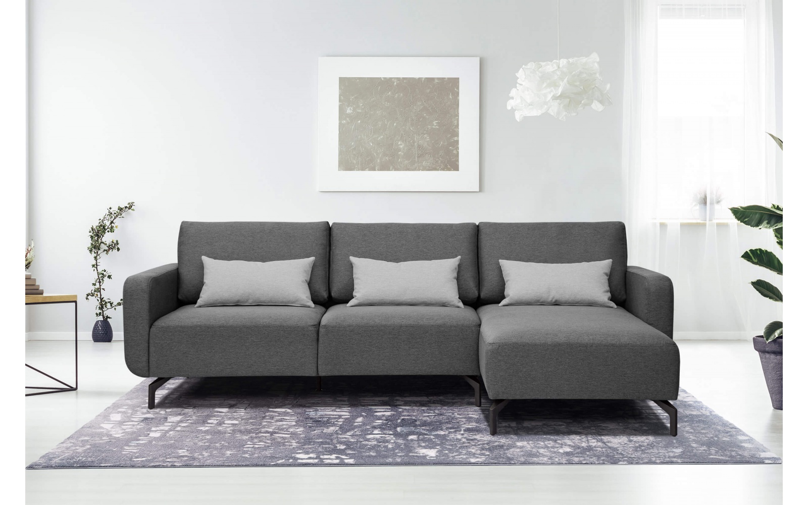 Ecksofa rechts 3-Sitzer DANNY