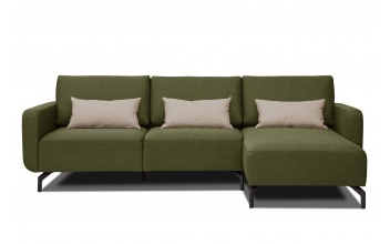 Ecksofa rechts 3-Sitzer DANNY