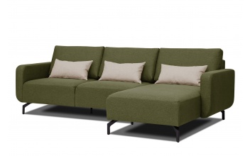 Ecksofa rechts 3-Sitzer DANNY