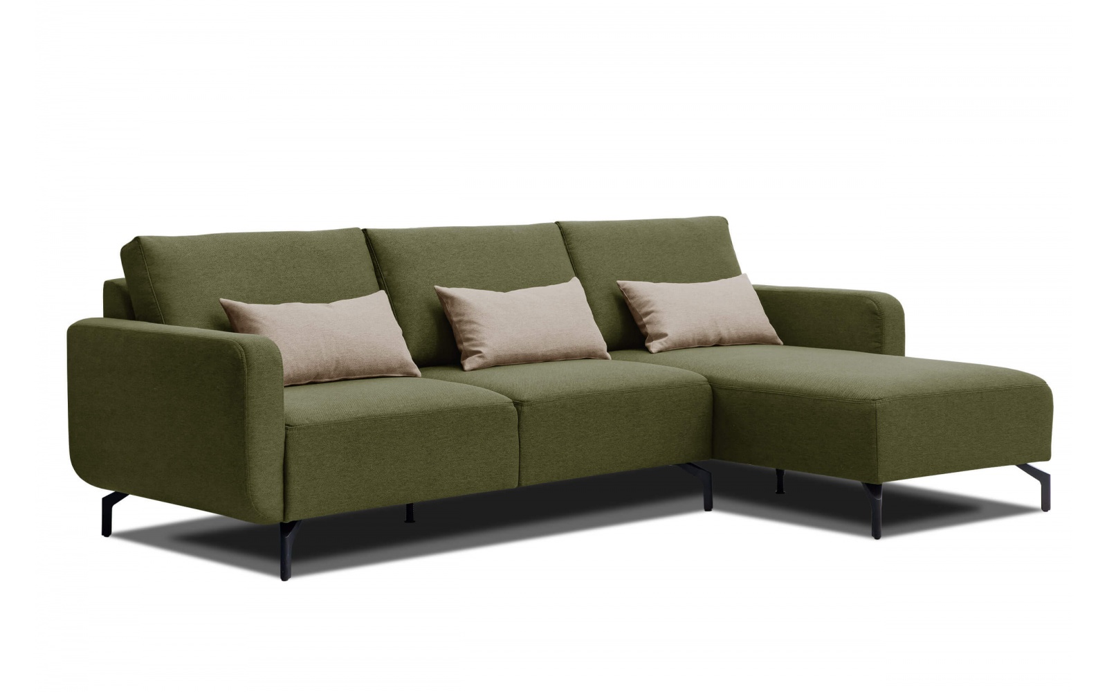 Ecksofa rechts 3-Sitzer DANNY