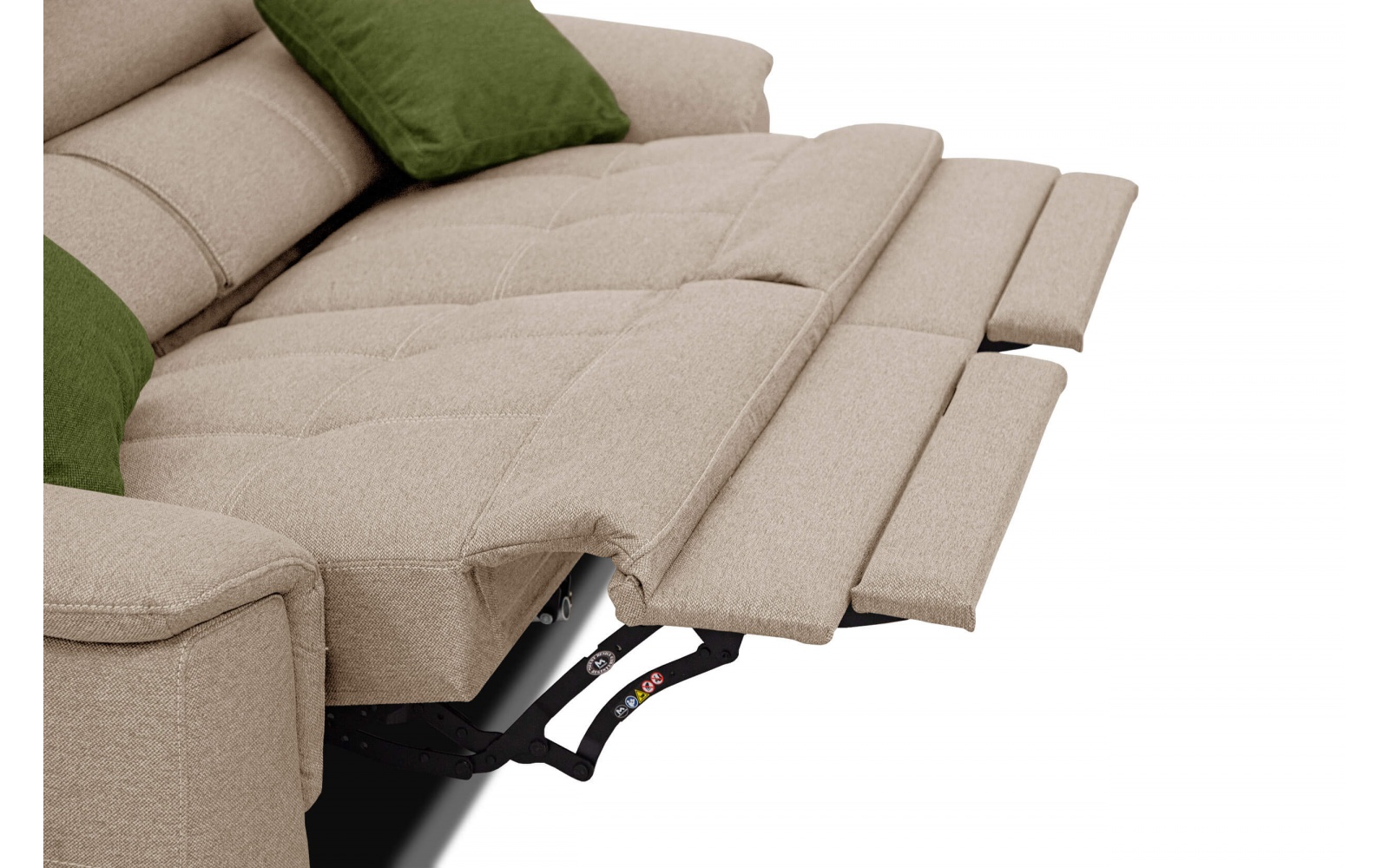 3-Sitzer Relaxsofa mit zwei Relaxfunktionen PLAUEN