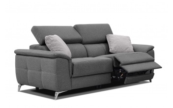 3-Sitzer Relaxsofa mit zwei Relaxfunktionen PLAUEN