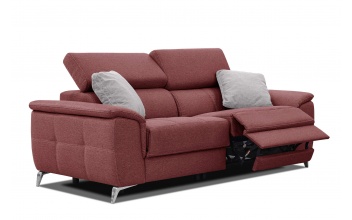 3-Sitzer Relaxsofa mit zwei Relaxfunktionen PLAUEN
