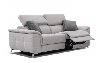 3-Sitzer Relaxsofa mit zwei Relaxfunktionen PLAUEN