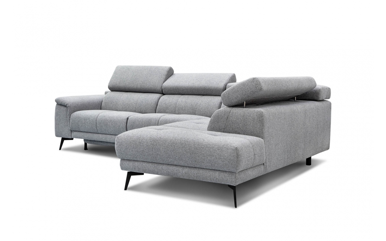 Ecksofa rechts mit Relaxfunktion 5-Sitzer FIERO