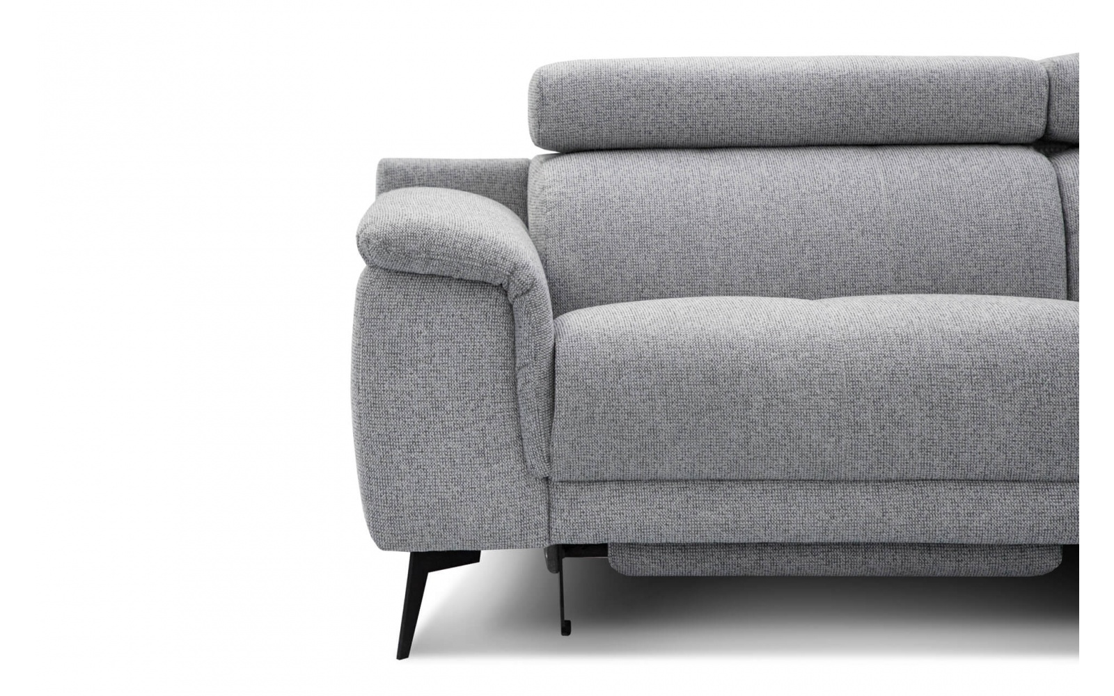 Ecksofa rechts mit Relaxfunktion 5-Sitzer FIERO