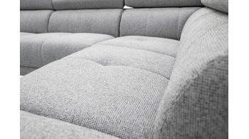 Ecksofa rechts mit Relaxfunktion 5-Sitzer FIERO