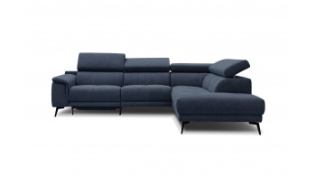Ecksofa rechts mit Relaxfunktion 5-Sitzer FIERO