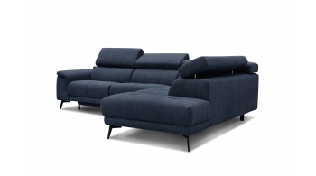 Ecksofa rechts mit Relaxfunktion 5-Sitzer FIERO