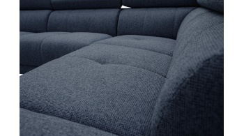 Ecksofa rechts mit Relaxfunktion 5-Sitzer FIERO