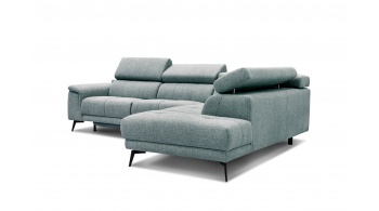Ecksofa rechts mit Relaxfunktion 5-Sitzer FIERO