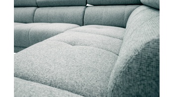 Ecksofa rechts mit Relaxfunktion 5-Sitzer FIERO