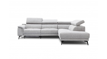Ecksofa rechts mit Relaxfunktion 5-Sitzer FIERO