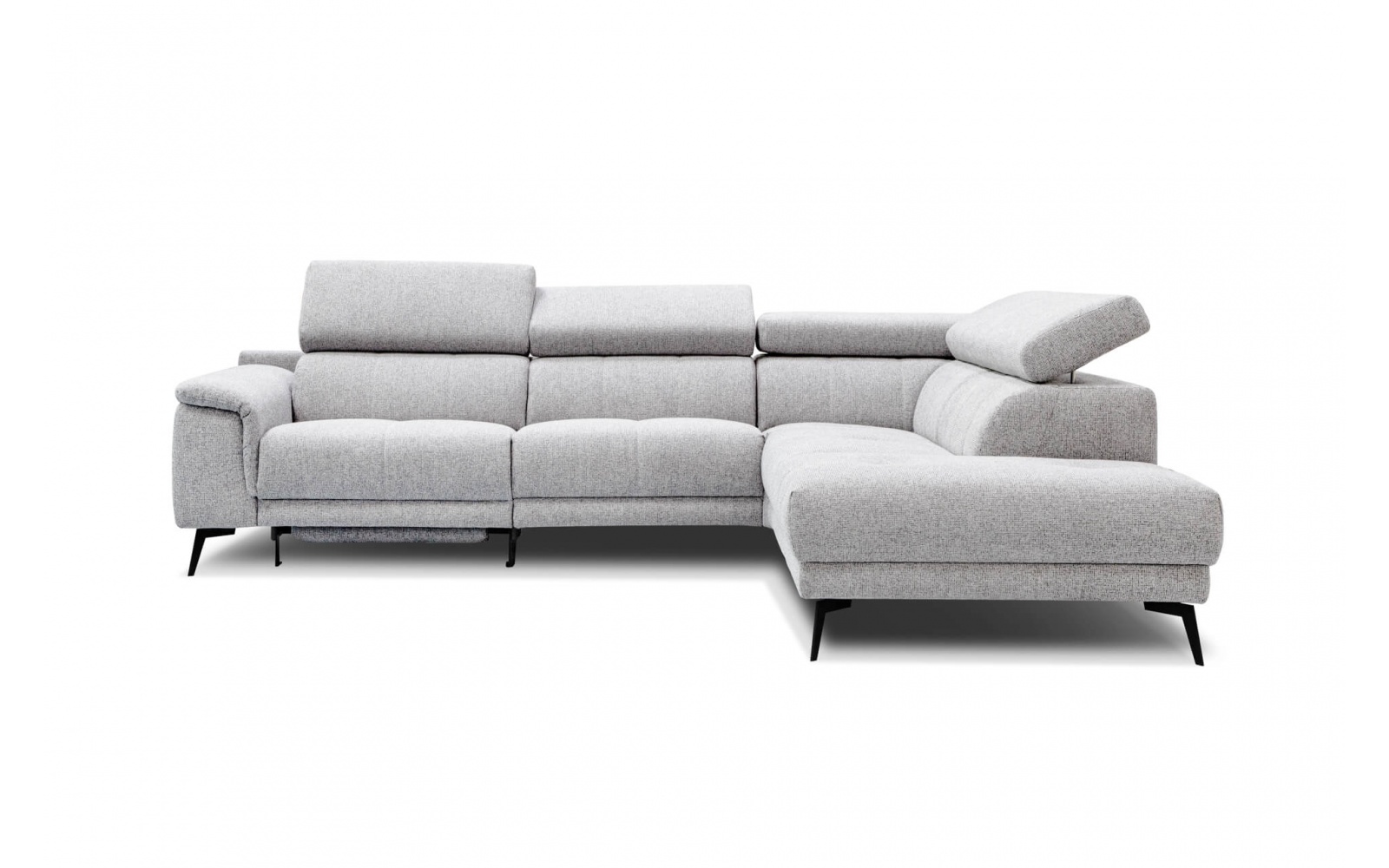 Ecksofa rechts mit Relaxfunktion 5-Sitzer FIERO