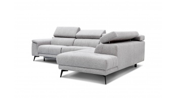Ecksofa rechts mit Relaxfunktion 5-Sitzer FIERO