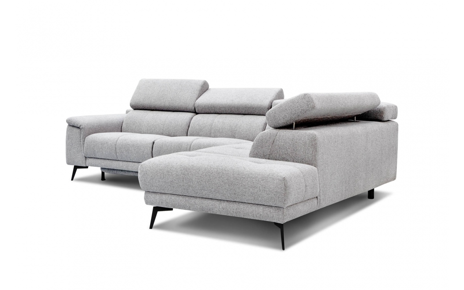 Ecksofa rechts mit Relaxfunktion 5-Sitzer FIERO