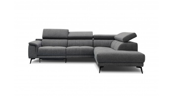 Ecksofa rechts mit Relaxfunktion 5-Sitzer FIERO