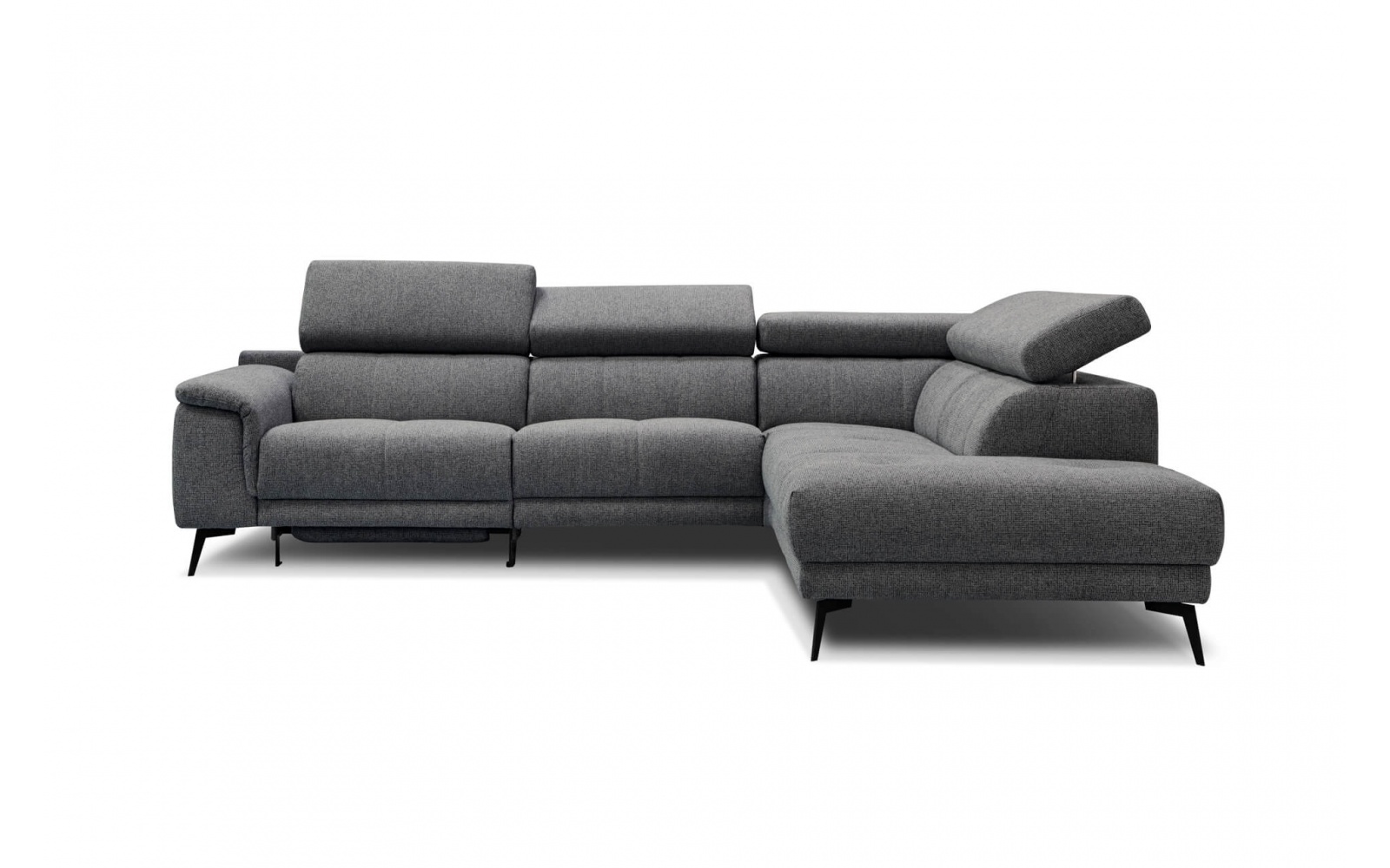 Ecksofa rechts mit Relaxfunktion 5-Sitzer FIERO