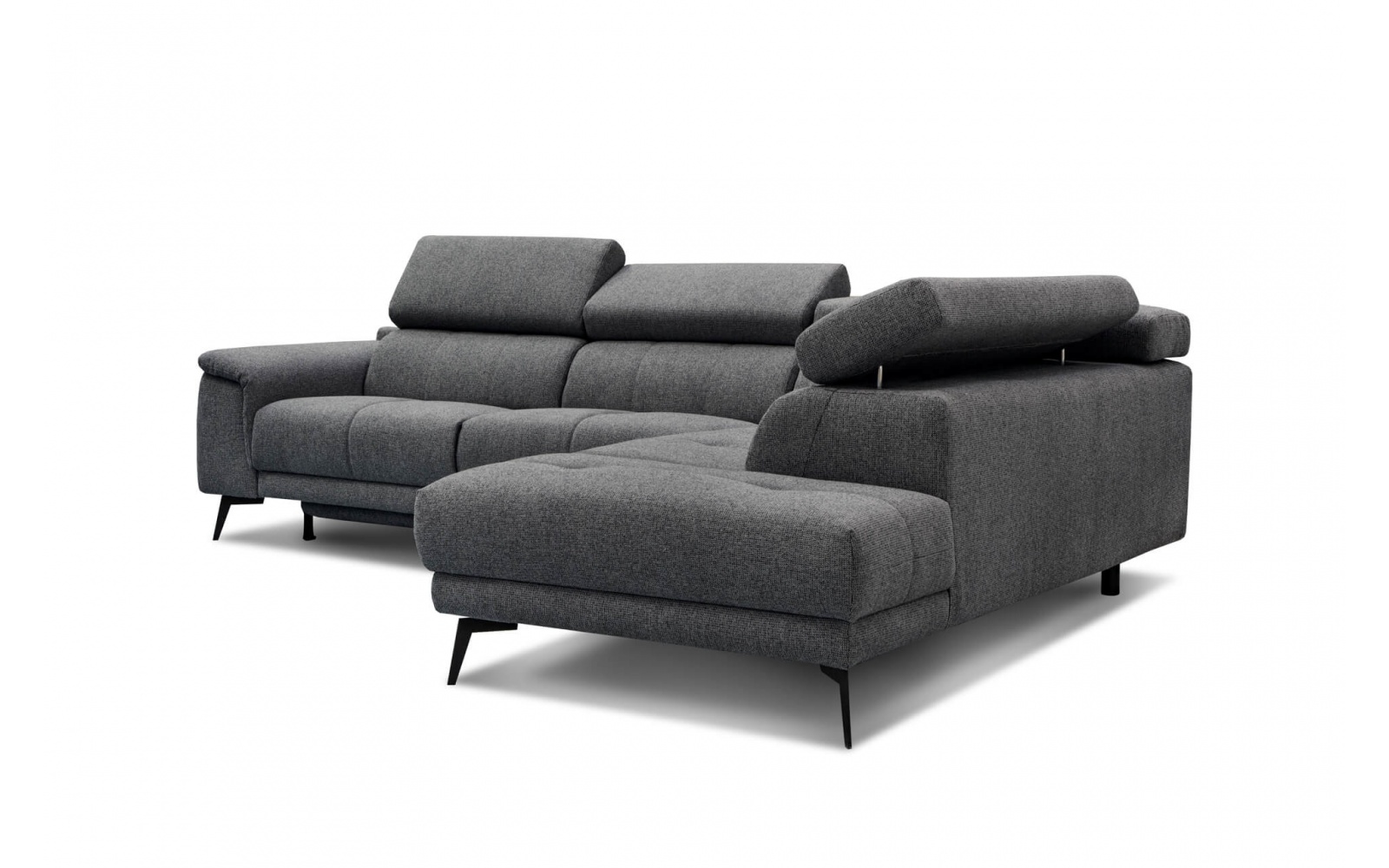 Ecksofa rechts mit Relaxfunktion 5-Sitzer FIERO