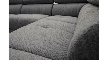 Ecksofa rechts mit Relaxfunktion 5-Sitzer FIERO