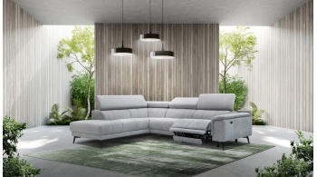 Ecksofa links mit Relaxfunktion 5-Sitzer FIERO