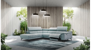 Ecksofa links mit Relaxfunktion 5-Sitzer FIERO