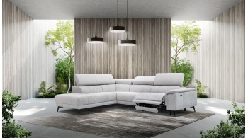Ecksofa links mit Relaxfunktion 5-Sitzer FIERO