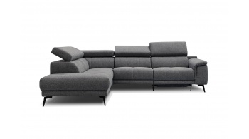 Ecksofa links mit Relaxfunktion 5-Sitzer FIERO
