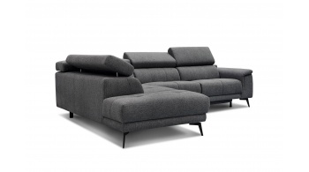 Ecksofa links mit Relaxfunktion 5-Sitzer FIERO