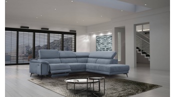 Ecksofa rechts mit Relaxfunktion 5-Sitzer MATERA