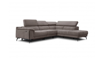 Ecksofa rechts mit Relaxfunktion 5-Sitzer MATERA