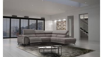 Ecksofa rechts mit Relaxfunktion 5-Sitzer MATERA