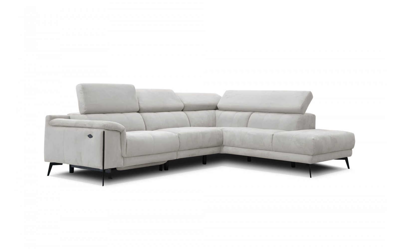 Ecksofa rechts mit Relaxfunktion 5-Sitzer MATERA