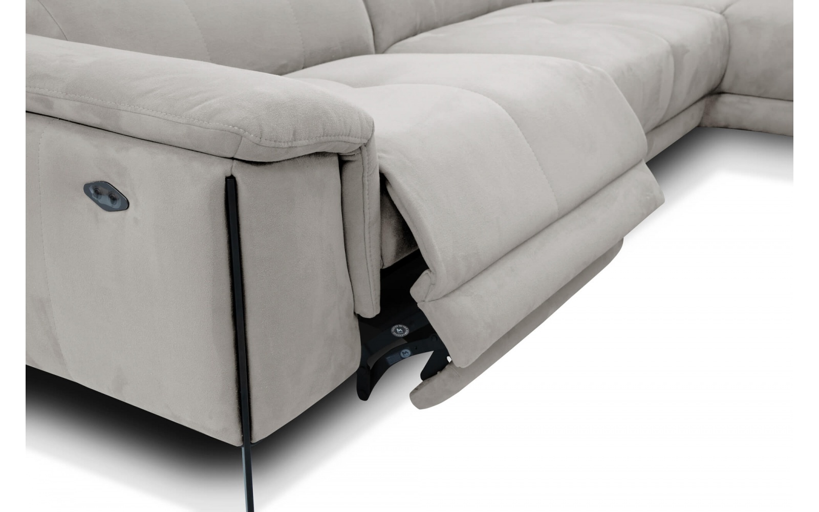 Ecksofa rechts mit Relaxfunktion 5-Sitzer MATERA