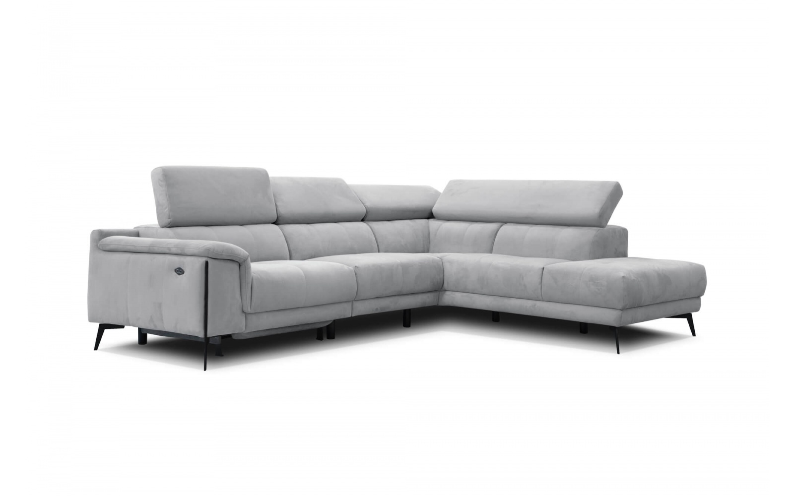 Ecksofa rechts mit Relaxfunktion 5-Sitzer MATERA