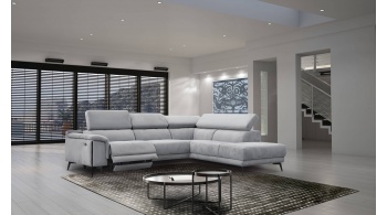 Ecksofa rechts mit Relaxfunktion 5-Sitzer MATERA