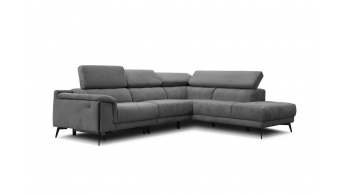 Ecksofa rechts mit Relaxfunktion 5-Sitzer MATERA