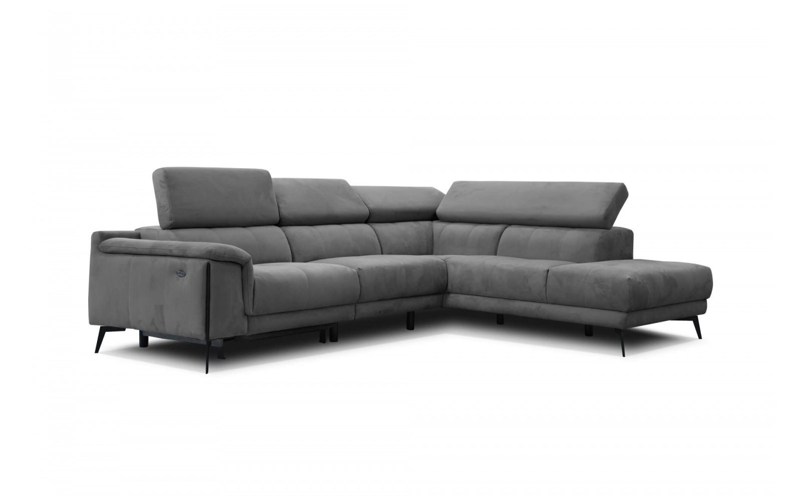 Ecksofa rechts mit Relaxfunktion 5-Sitzer MATERA