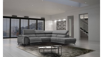 Ecksofa rechts mit Relaxfunktion 5-Sitzer MATERA