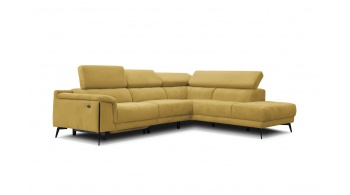 Ecksofa rechts mit Relaxfunktion 5-Sitzer MATERA
