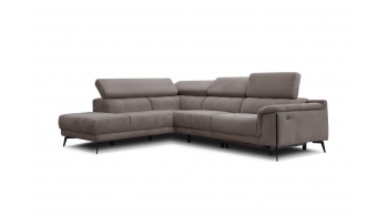 Ecksofa links mit Relaxfunktion 5-Sitzer MATERA