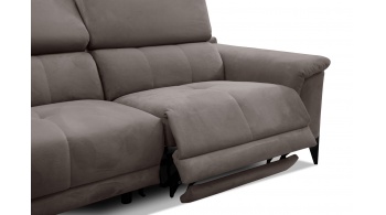 Ecksofa links mit Relaxfunktion 5-Sitzer MATERA