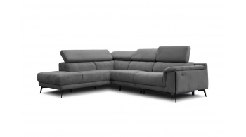Ecksofa links mit Relaxfunktion 5-Sitzer MATERA