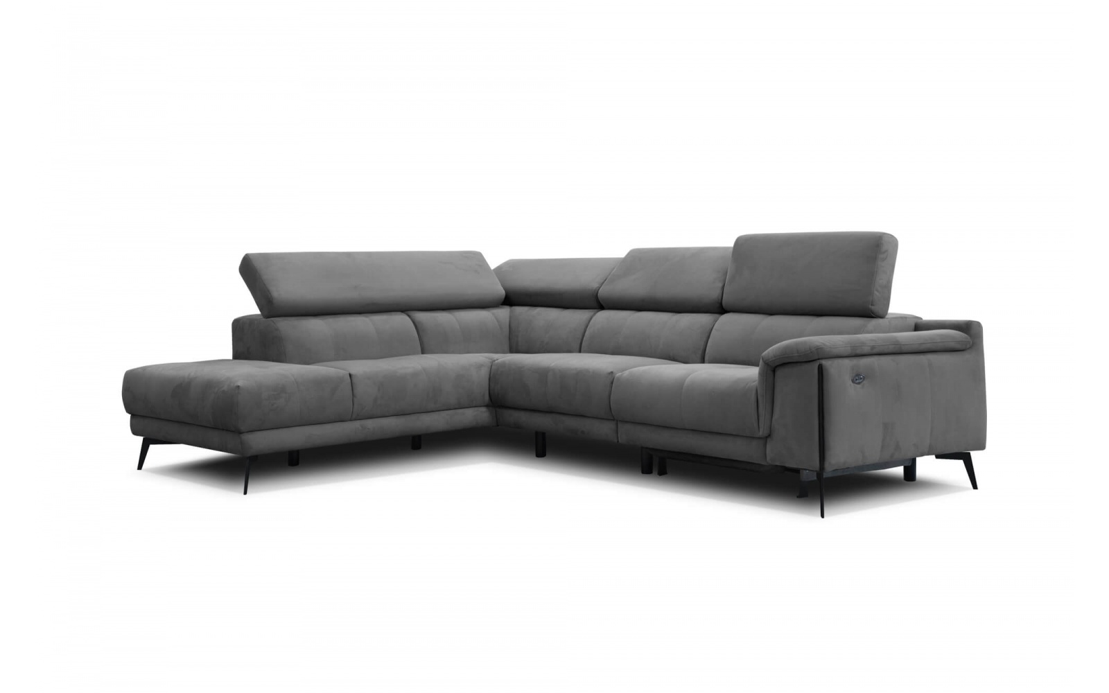 Ecksofa links mit Relaxfunktion 5-Sitzer MATERA