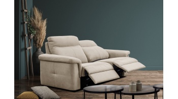 3-Sitzer Relaxsofa mit zwei Relaxfunktionen JONES